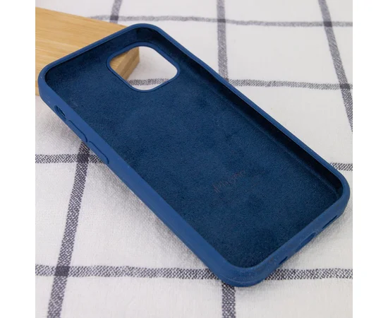 Чехол Silicone Case Full Protective (AA) для Apple iPhone 14 Plus (6.7") Синий / Navy Blue