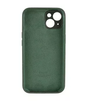 Чехол Silicone Case Full Camera Protective (AA) для Apple iPhone 14 Plus (6.7") Зеленый / Cyprus Green