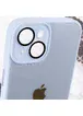 Чехол TPU+Glass Sapphire Midnight для Apple iPhone 14 Plus (6.7") Голубой / Blue
