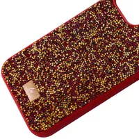 TPU чехол Bling World Rock Diamond для Apple iPhone 14 Plus (6.7") Красный