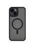 TPU+PC чохол Metal Buttons with MagSafe для Apple iPhone 14 Plus (6.7") Чорний