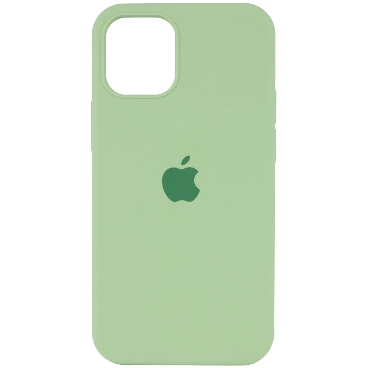 Чехол Silicone Case Full Protective (AA) для Apple iPhone 14 Plus (6.7") Мятный / Mint