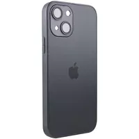 Чохол TPU+Glass Sapphire matte case для Apple iPhone 14 Plus (6.7") Graphite Black