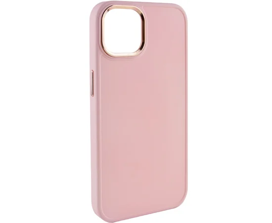 TPU чехол Bonbon Metal Style для Apple iPhone 14 Plus (6.7") Розовый / Light pink