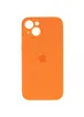 Чехол Silicone Case Full Camera Protective (AA) для Apple iPhone 14 Plus (6.7") Оранжевый / Kumquat