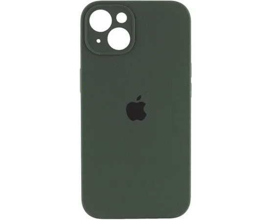 Чехол Silicone Case Full Camera Protective (AA) для Apple iPhone 14 Plus (6.7") Зеленый / Cyprus Green