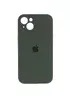 Чохол Silicone Case Full Camera Protective (AA) для Apple iPhone 14 Plus (6.7") Зелений / Cyprus Green