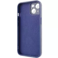 Чехол TPU+Glass Sapphire Midnight для Apple iPhone 14 Plus (6.7") Синий / Deep navy