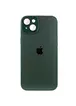 Чехол TPU+Glass Sapphire Midnight для Apple iPhone 14 Plus (6.7") Зеленый / Forest green
