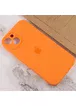 Чехол Silicone Case Full Camera Protective (AA) для Apple iPhone 14 Plus (6.7") Оранжевый / Kumquat