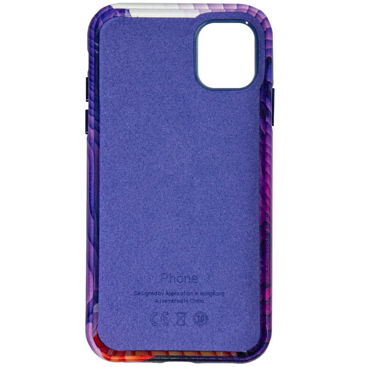 Шкіряний чохол Colour Splash для Apple iPhone 14 Plus (6.7") Purple / Pink