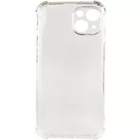 TPU чохол GETMAN Ease logo посилені кути для Apple iPhone 14 Plus (6.7") Безбарвний (прозорий)