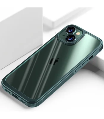 Чехол TPU+PC Pulse для Apple iPhone 14 Plus (6.7") Dark Olive