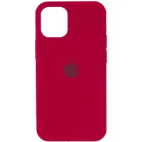 Чехол Silicone Case Full Protective (AA) для Apple iPhone 14 Plus (6.7") Красный / Rose Red
