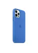 Чехол Silicone Case Full Protective (AA) для Apple iPhone 14 Plus (6.7") Синий / Capri Blue