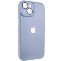 Чохол TPU+Glass Sapphire Midnight для Apple iPhone 14 Plus (6.7") Блакитний / Blue