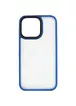 TPU+PC чохол Metal Buttons для Apple iPhone 14 Plus (6.7") Блакитний