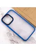 TPU+PC чохол Metal Buttons для Apple iPhone 14 Plus (6.7") Блакитний