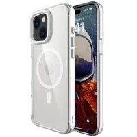 Чохол TPU Space Case Apex with MagSafe для Apple iPhone 14 Plus / 15 Plus (6.7") Silver