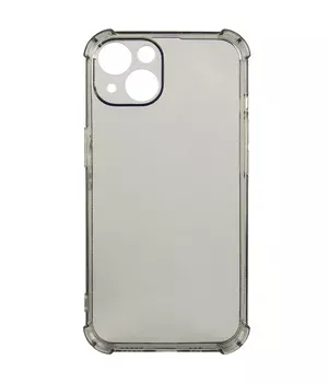 TPU чохол GETMAN Ease logo посилені кути для Apple iPhone 14 Plus (6.7") Сірий (прозорий)