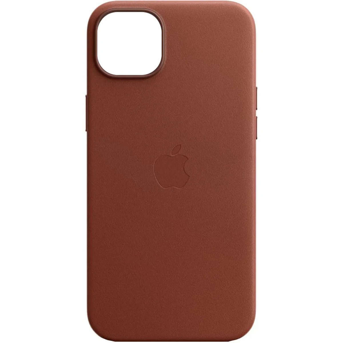 Шкіряний чохол Leather Case (AA Plus) та MagSafe для Apple iPhone 14 Plus (6.7") Saddle Brown