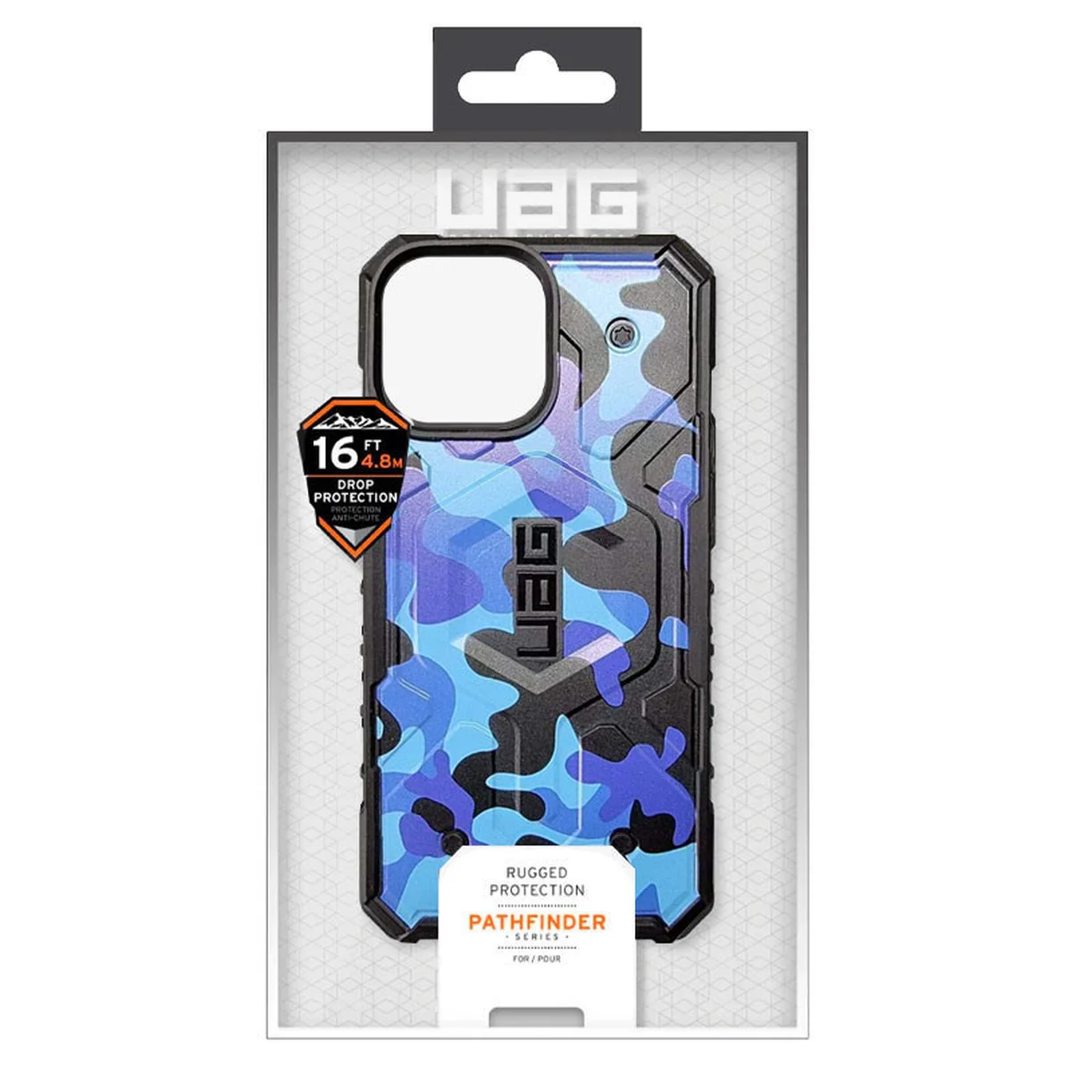 Удароміцний чохол UAG Pathfinder with MagSafe Camo для Apple iPhone 14 Plus (6.7") Синій
