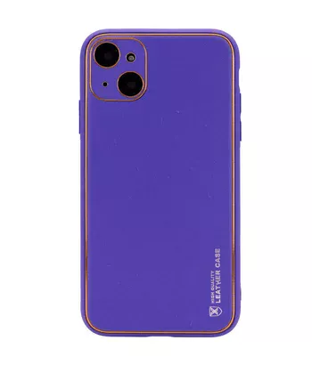 Шкіряний чохол Xshield для Apple iPhone 14 Plus (6.7") Фіолетовий / Ultra Violet