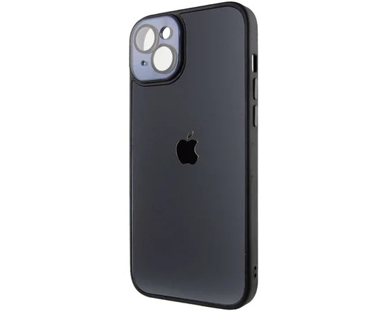 Чохол TPU+Glass Sapphire Midnight для Apple iPhone 14 Plus (6.7") Чорний / Black