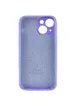 Чехол Silicone Case Full Camera Protective (AA) для Apple iPhone 14 Plus (6.7") Сиреневый / Dasheen