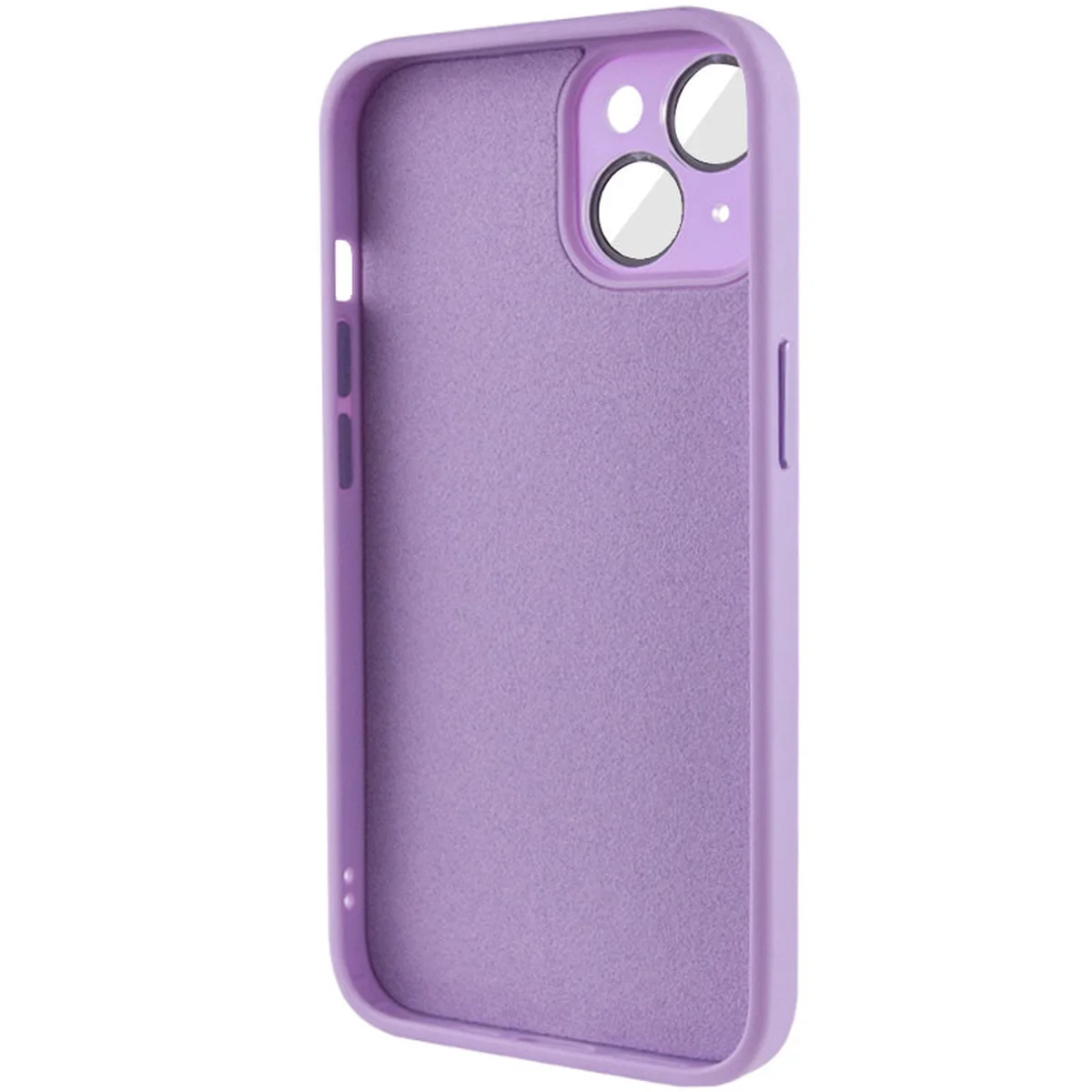 Чехол TPU+Glass Sapphire Midnight для Apple iPhone 14 Plus (6.7") Сиреневый / Lilac