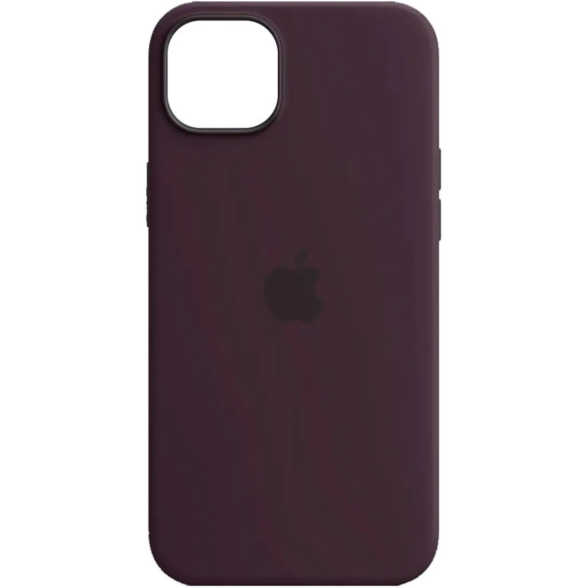 Чохол Silicone case (AAA) full with Magsafe для Apple iPhone 14 Plus (6.7") Фіолетовий / Elderberry
