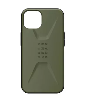 Чехол TPU UAG CIVILIAN series для Apple iPhone 14 Plus (6.7") Зеленый