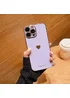 Силиконовый чехол "Aesthetic Love" для iPhone 13 Pro Max Фиолетовый