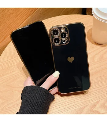 Силіконовий чохол "Aesthetic Love" для iPhone 15 Pro Чорний