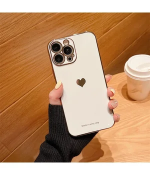 Силиконовый чехол "Aesthetic Love" для iPhone 12 Pro Max Белый