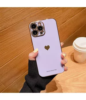 Силиконовый чехол "Aesthetic Love" для iPhone 14 Pro Фиолетовый Силиконовый чехол "Aesthetic Love" для iPhone 14 Pro Фиолетовый