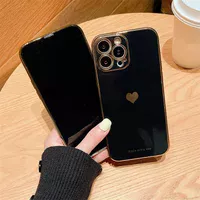 Силіконовий чохол "Aesthetic Love" для iPhone 13 Pro Max Чорний