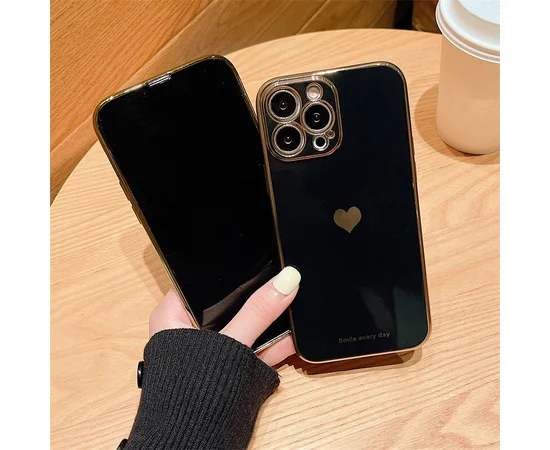 Силиконовый чехол "Aesthetic Love" для iPhone 14 Pro Черный