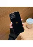 Силиконовый чехол "Aesthetic Love" для iPhone 15 Pro Черный