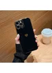 Силиконовый чехол "Aesthetic Love" для iPhone 14 Pro Черный