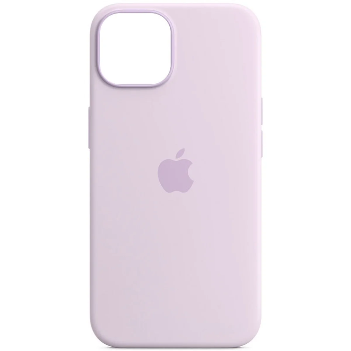 Чохол Silicone case (AAA) full with Magsafe для Apple iPhone 14 Pro Max (6.7") Бузковий / Lilac
