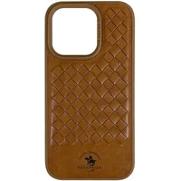 Кожаный чехол Polo Santa Barbara для Apple iPhone 14 Pro Max (6.7") Brown