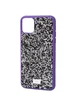 TPU чехол Bling World Rock Diamond для Apple iPhone 14 Pro Max (6.7") Фиолетовый