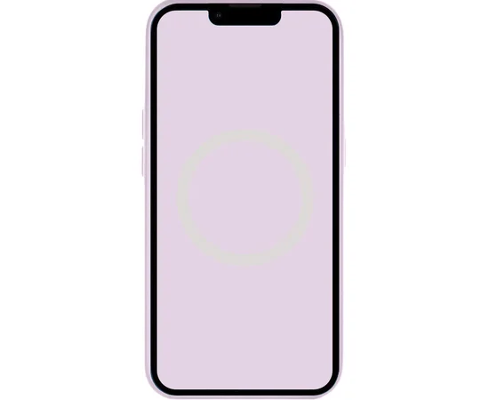 Чехол Silicone case (AAA) full with Magsafe and Animation для Apple iPhone 14 Pro Max (6.7") Сиреневый / Lilac