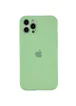 Чехол Silicone Case Full Camera Protective (AA) для Apple iPhone 14 Pro Max (6.7") Мятный / Mint