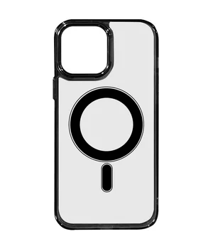 Чехол TPU Iris with MagSafe для Apple iPhone 14 Pro Max (6.7") Черный