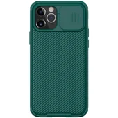 Карбоновая накладка Nillkin CamShield Pro для Apple iPhone 14 Pro Max (6.7") Зеленый / Dark Green