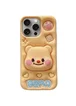 Силиконовый чехол Funny 3D для Apple iPhone 14 Pro Max (6.7") Little bear