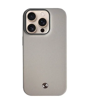 Чохол PC+Leather SGP with MagSafe для Apple iPhone 14 Pro Max (6.7") Grey