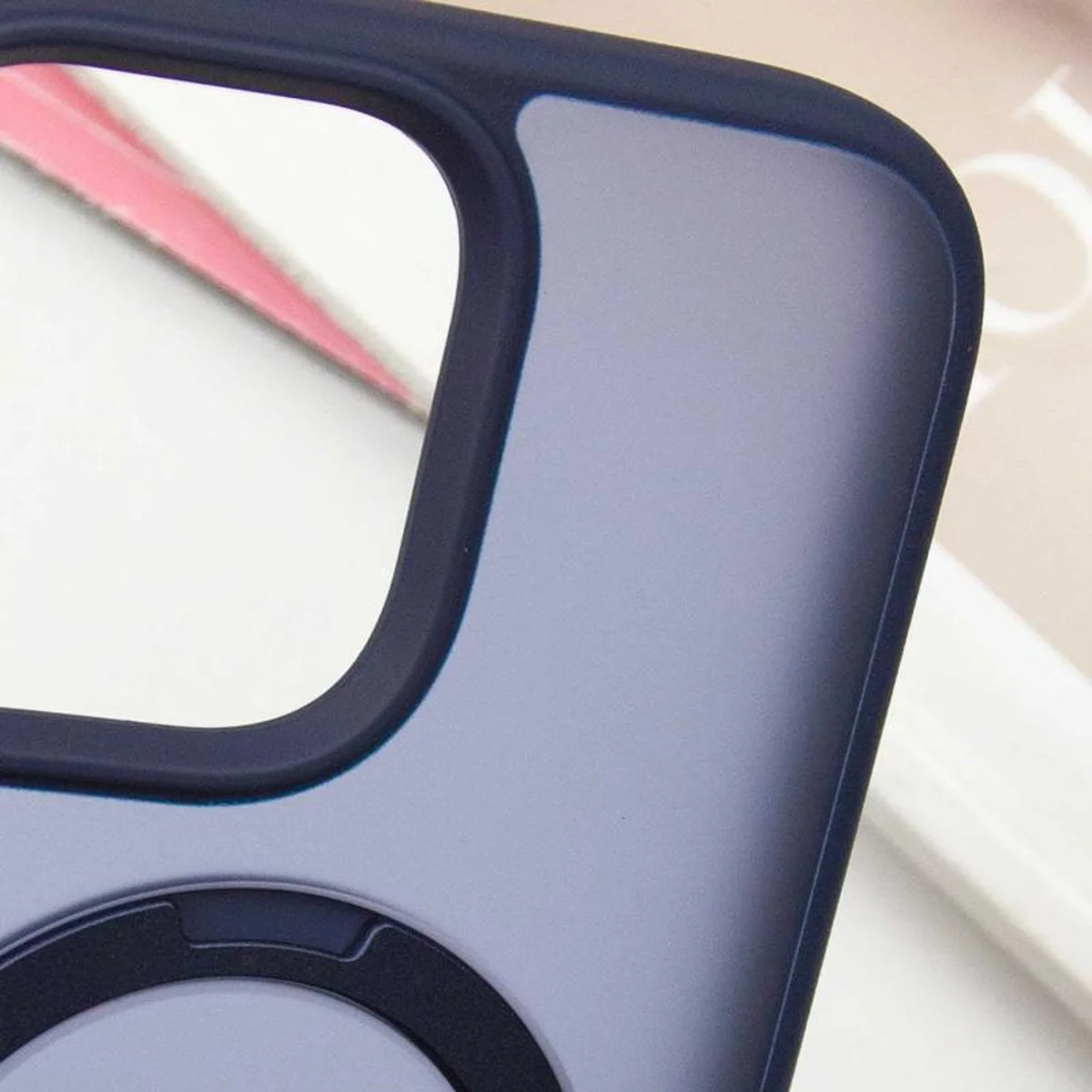 Чехол Ummi Colorful with MagSafe HQ Ring для Apple iPhone 14 Pro Max (6.7") Dark Blue